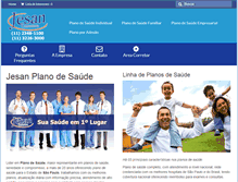Tablet Screenshot of jesan.com.br